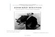 Edward Weston Vita e Opera