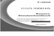 Canon IXUS 1000 HS Benutzerhandbuch