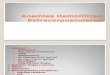 Anemias Hemolíticas Extracorpusculares