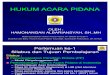 Slide Hukum Acara Pidana (by Hamonangan Albariansyah., SH., MH)
