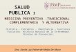 Salud Publica - Clase 2