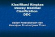 Klasifikasi Ringkas DDC