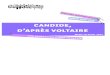 Candide d'apr¨s Voltaire - Dossier p©dagogique