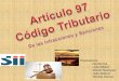 Art. 97 Codigo Tributario