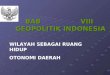 BAB VIII Geopolitik Indonesia Wawasan Nusantara