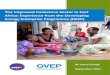 The Improved Cookstove Sector in East Africa: Experience from the Developing Energy Enterprises Programme (DEEP)