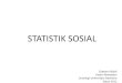 Rangkuman Statistik Sosial