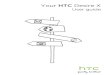 HTC Desire X ръководство на потребителя