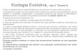 aula 9 ecologia evolutiva + ecologia fisiol³gica