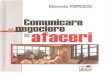 Comunicare si negociere in afaceri (Manoela Popescu) Editura Pro Unviersitaria (manual facultate)