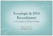 Tecnologia Do DNA Recombinante-email