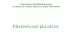 Prezentare metabolismul glucidelor