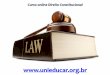 Curso Online Direito Constitucional