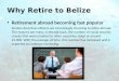 Why retire to belize | Property for sale in Belize