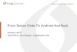 From Sensor Data To Android And Back