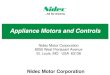 Nidec motor appliance motors and controls