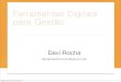 Conhecendo o Google Docs 01 - Ferramentas Digitais para Gestão - Davi Rocha