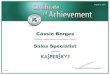 Certification Kaspersky Sales Specialist | Cássio Borges