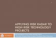 Applying risk radar (v2)