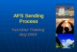 AFS  Sending  Process