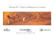 Policy & Regulatory Enablers for off-grid solar PV growth in India-Madhavan Nampoothiri