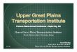 Upper Great Plains Transportation Institute