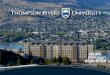 Introduction to Thompson Rivers University