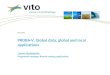 Proba V Applications : Global data, global and local applications