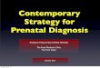 contemprary strategy for prenatal diagnosis