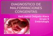 Diagnostico de malformaciones congenitas