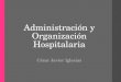 Administración y organización hospitalaria