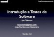 Introdução a Testes de Software