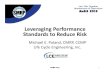 Leveraging Performance Standards to Reduce Risk - Houston SMRP MaRS 2013