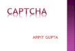 CAPTCHA- Newly Attractive Presentation for Youth