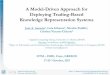 A Model-Driven Approach for Deploying Trading-Based Knowledge Representation Systems