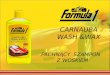 Formula 1 Wash&wax wysokopienny pachnacy szampon samochodowy z woskiem Carnauba