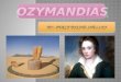 Ozymandias by M@yank gupta