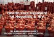 Health care exposure to hepatitis & hiv