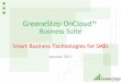 GreeneStep Oncloud Business Suite