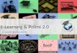 E learning & polimi 2.0