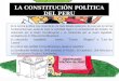 CIUDADANIA CONSTITUCIÓN POLÍTICA DEL PERÚ