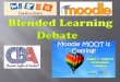 Blended learning debate moodle moot