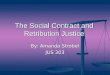 The Social Contract and Retributive Justice