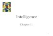 Chapter 11   intelligence