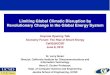 Limiting Global Climatic Disruption by Revolutionary Change in the Global Energy System
