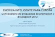 Agencia Ejecutiva para la Competitividad e Innovación · María Laguna