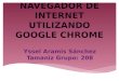 Navegador de internet utilizando Goolge Chrom