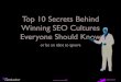 Top 10 Secrets of Successful SEO Cultures