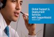 Global Support and Deployment Services with SupportAssist