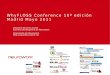 Neurowork Apertura WhyFLOSS Conference 10ª Edicion